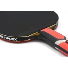 Sunflex Professional Table Tennis Racket Legend A50 - with 2.2mm sponge and Mogul covering, ITTF approved - 1 racket